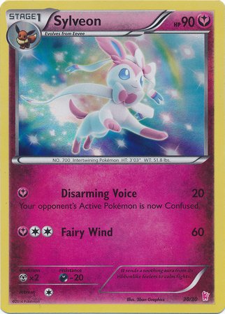 Pokemon - Sylveon (30/30) - XY Trainer Kit - Holo von Pokémon