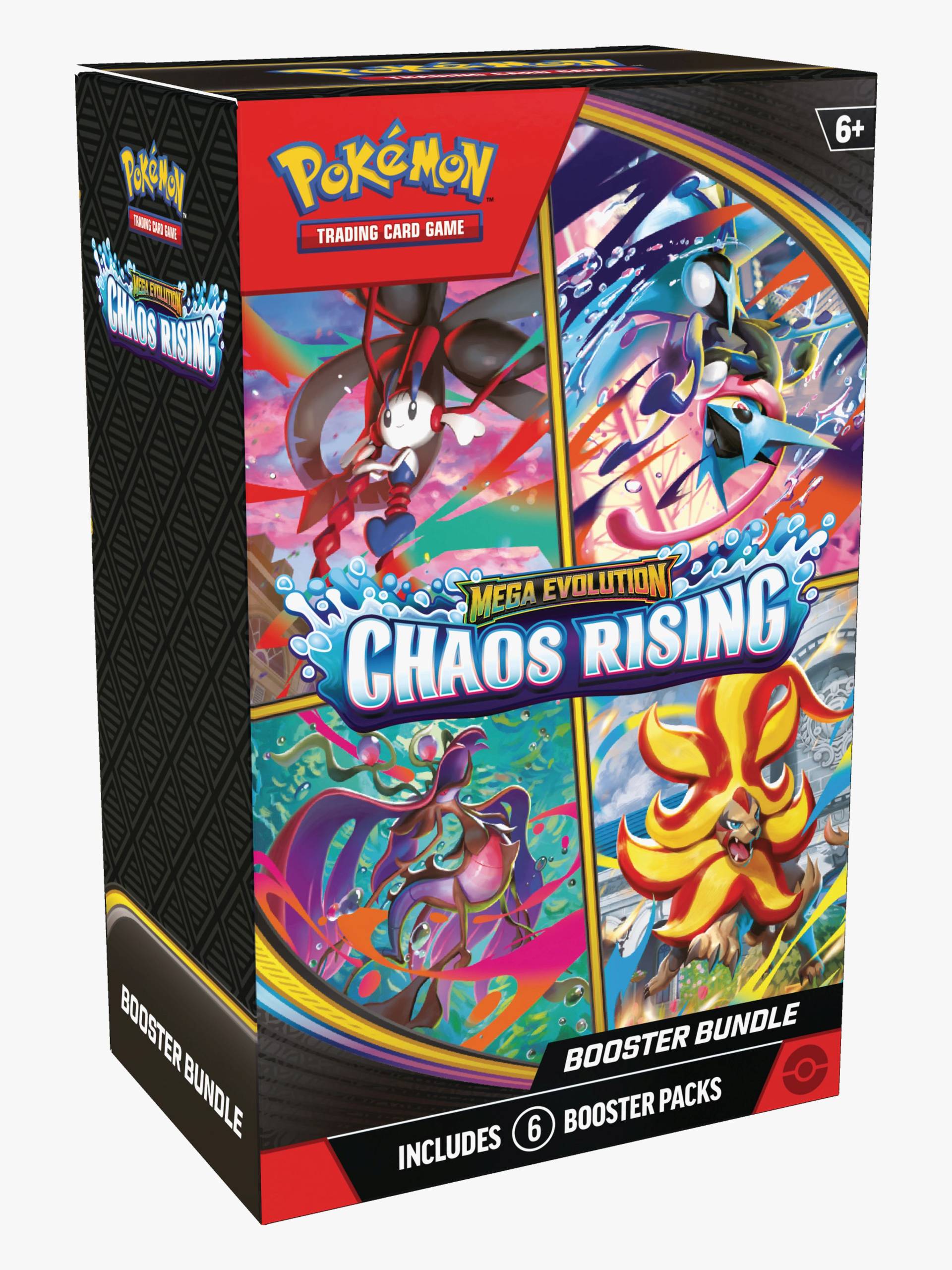 Pokémon TCG Mega Evolution Chaos Rising Booster-Packung ME04 Pokémon TCG Mega Evolution Chaos Rising Booster-Packung ME04 von Pokémon