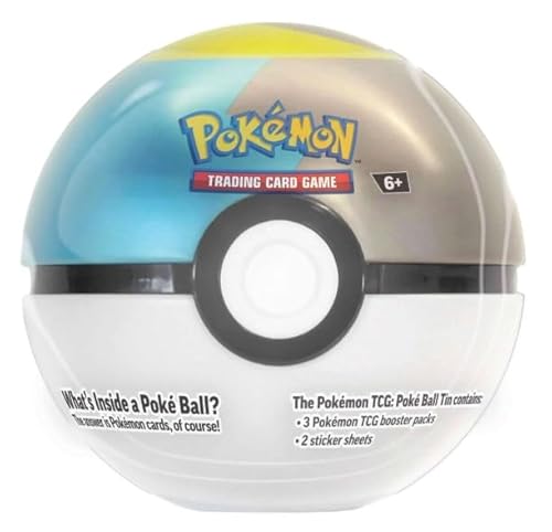 Pokemon TCG Moon Poke Ball Tin Trading Card Game Contains 3 Booster Packs Plus 2 Sticker Sheets Pokemon TCG Moon Poke Ball Tin Trading Card Game Contains 3 Booster Packs Plus 2 Sticker Sheets von Pokémon