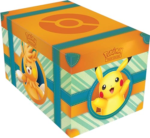 Pokémon TCG Sammelkartenspiel Abenteuertruhe in Paldea (7 glänzende Promokarten und 6 Booster) von Pokémon