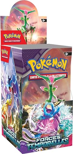 Pokémon TCG Sammelkartenspiel Scharlach und Violett – Temporelle Kräfte (18 Booster) von Pokémon