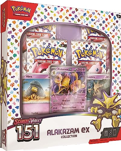 Pokemon TCG Scarlet & Violet 3.5 Pokemon 151 Alakazam Ex Box von Pokémon