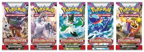 Pokémon TCG – Scharlachrot und Violett – Booster-Pack Entwicklungen in Paldea (Display x 36) von Pokémon