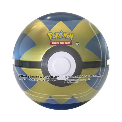 Pokemon TCG: Quick Ball Tin 2023 (3 Packungen 1 Münze) von Pokémon