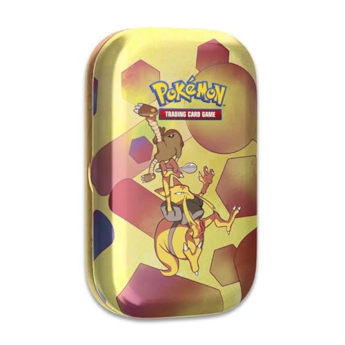 Pokemon TCG: Scarlet & Violet—151 Mini Tin – Kadabra and Hitmonlee (2 Booster Packs, 1 Coin & 1 Art Card) von Pokémon