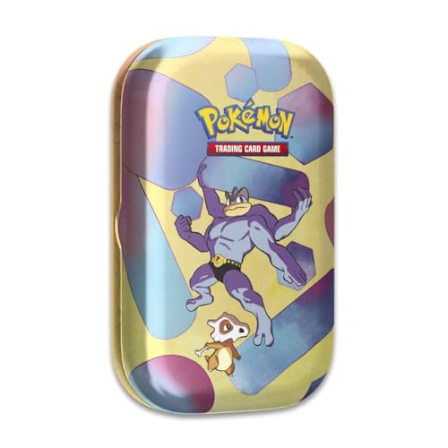 Pokemon TCG: Scarlet & Violet—151 Mini Tin – Machamp and Cubone (2 Booster Packs, 1 Coin & 1 Art Card) von Pokémon