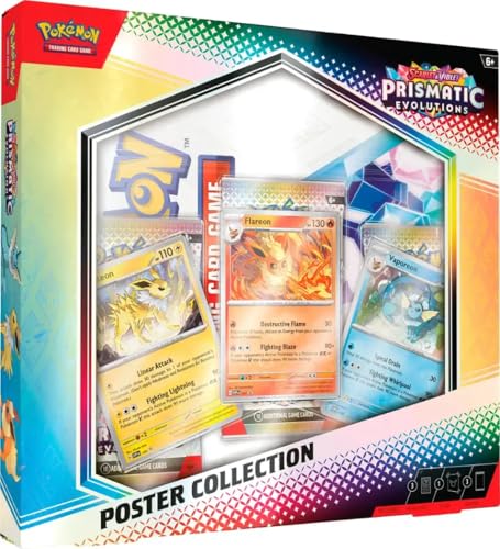 Pokemon TCG: Scarlet & Violet—Prismatic Evolutions Poster Collection von Pokémon