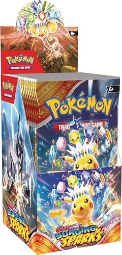 Pokémon Scarlet & Violet—Surging Sparks Booster-Display, Mehrfarbig von Pokémon