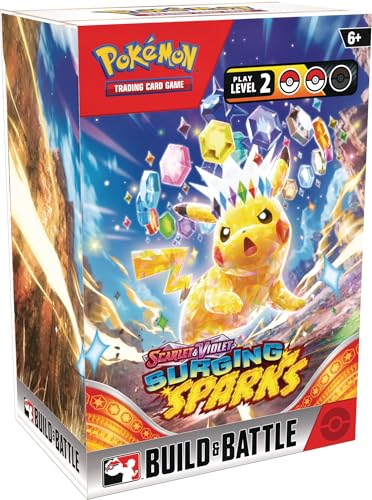 Pokemon TCG: Scarlet & Violet - Surging Sparks Build & Battle Box von Pokémon