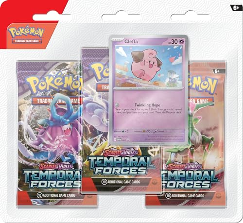 Pokémon TCG: Scarlet & Violet Temporal Forces Cyclizar 3-Pack Blisters - EN von Pokémon