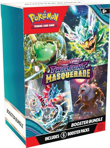 Pokémon TCG: Scarlet & Violet – Twilight Maskerade Booster Bundle (6 Booster) von Pokémon