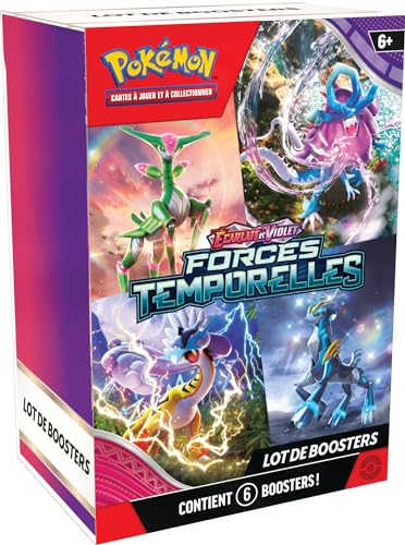 Pokémon Lot de boosters Set, Temporelle Kräfte – 6 Booster Packs von Pokémon