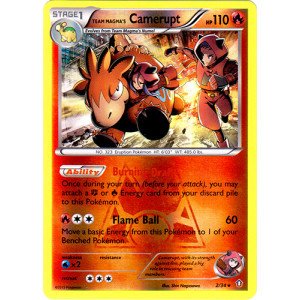 Pokemon - Team Magma39;s Camerupt (2/34) - Double Crisis - Reverse Holo von Pokémon