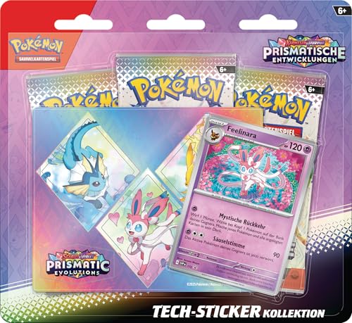 Pokémon Tech-Sticker-Kollektion Sammelkartenspiel, Mehrfarbig von Pokémon