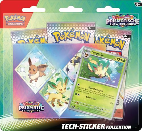 Pokémon Tech-Sticker-Kollektion Sammelkartenspiel, Mehrfarbig von Pokémon