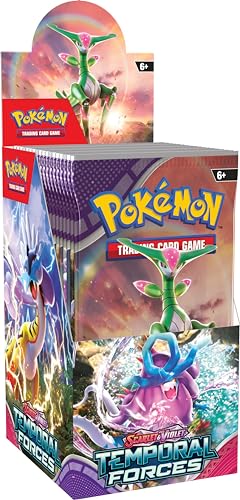 Pokémon TCG: Scarlet & Violet – Temporal Forces Booster Display Box (18 Booster-Packs) von Pokémon