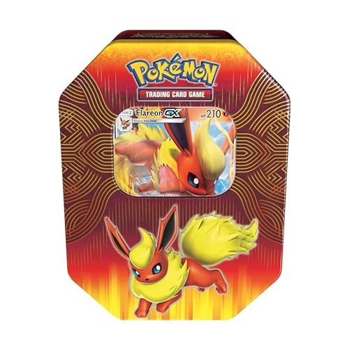 Pokemon Tin:Elemental Power Flareon GX 1st Print (3x Sonne und Mond Booster, 1x XY Booster) von Pokémon