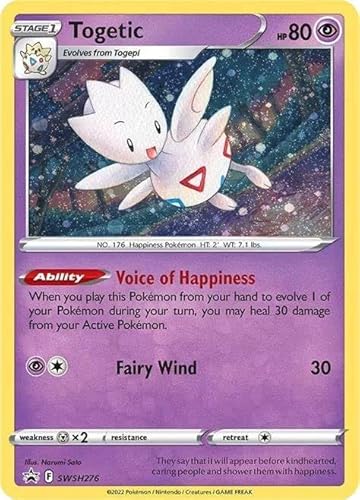 Pokemon - Togetic SWSH276 - Black Star Promo - Cosmic Holo - Einzelkarte von Pokémon