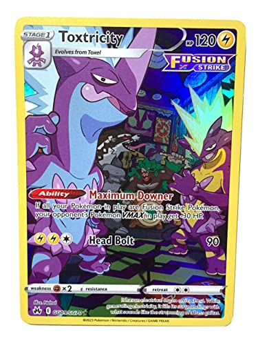 Pokemon - Toxtricity GG09/GG70 - Crown Zenith - Galarian Gallery - Holo Rare Card von Pokémon