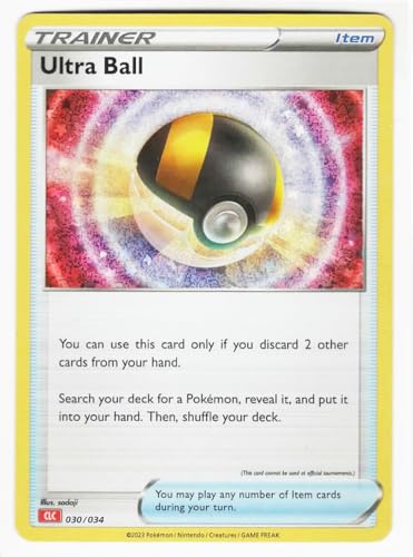 Pokemon - Ultra Ball 030/034 CLC - Classic Collection - Promo Holo Folienkarte von Pokémon