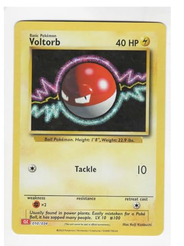 Pokemon - Voltorb 010/034 CLC - Classic Collection - Promo Holo Folienkarte von Pokémon