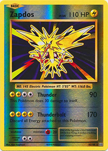 Pokemon - Zapdos (42/108) - XY Evolutions - Reverse Holo von Pokemon