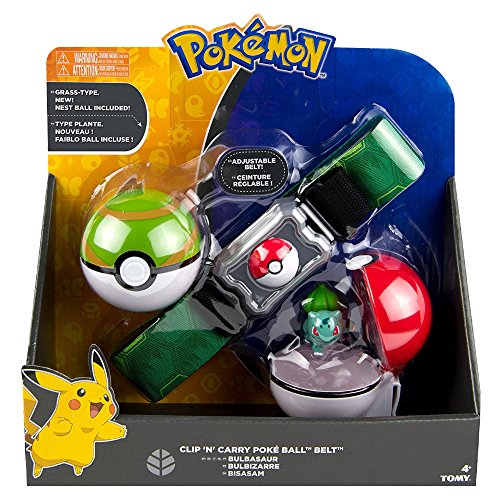 Pokemon t18889d2bulbasaur Clip N Carry Poke Ball Gürtel mit Bulbasaur Figur von Pokémon