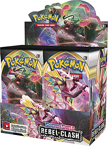 Pokemon Sword & Shield Rebel Clash Booster Display - EN von Pokémon