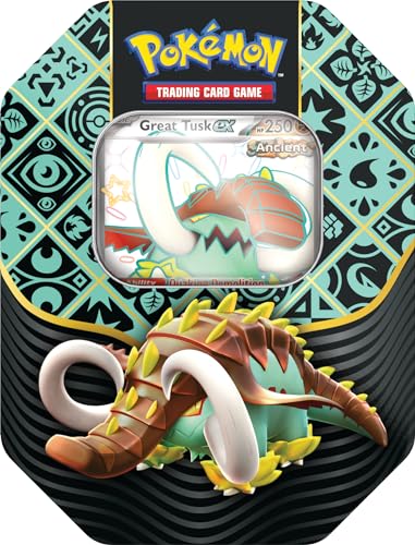 Pokemon Tin – Tusk ex Zinn, Green von Pokémon