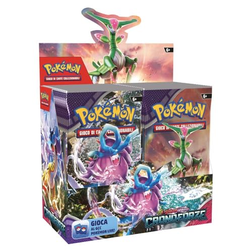 Scharlachrot und Violett Chronokräfte Display 36 Umschläge (DE) von Pokémon