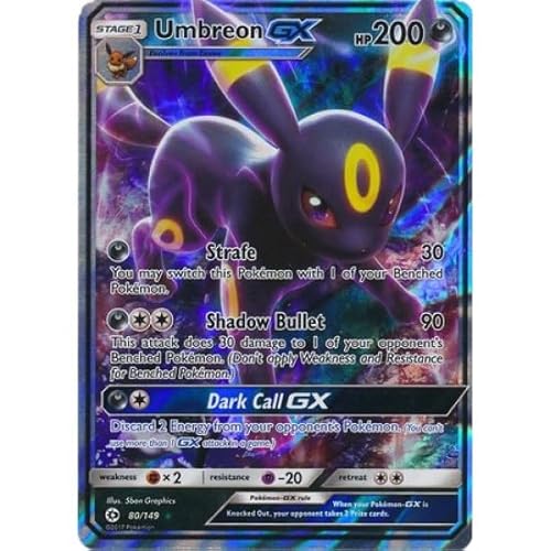 Umbreon-GX - 80/149 - Ultra Rare von Pokémon