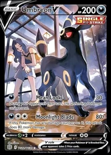 Umbreon V – TG22/TG30 – Brillante Sterne – Trainer Gallery Pokemon Karte – Full Art von Pokémon