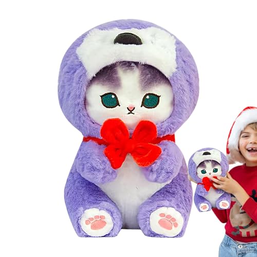 Cat Plush Toy, Gefüllte Tiere Puppe, Kleines Gefülltes Tier, Kreatives Weiches Und Gemütliches Kinderspielzeug, Niedliche Komfortable Plüschspielzeug, 20 Cm/7,87 Zoll Für Schlafzimmer, Zuhause, Geburt von Pokronc