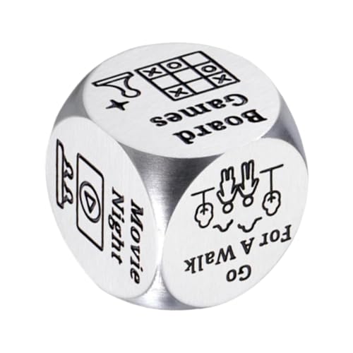 Decision Dice | Food Decision Dice | Dinner Decision Dice | Creative Decision Dice | Couple Decision Dice | Funny Decision Dice | Couple Activities Decision Dice | for Ideas Dice Couple & Family Game von Pokronc