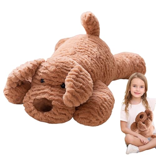 Dog Plush | Dog Toys | Dog Stuff | Dog Doll | Dog Plush Toy | Huggable Stuffed Animal Throw Pillow & Cuddly Plushie Lying Dog Pillow | Plush Toy for Kids & Adults Cozying Up & Decorative Fun von Pokronc