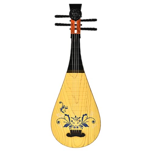 Klassisches Pipa -Spielzeug, Anfänger -Pipa -Instrument, Bildungsspielzeug Für Bildungsmusik, Fördert Kreativität, Kognitive Entwicklung, Orange, 34 Cm/13,38 Zoll, Für Männer Und Frauen von Pokronc