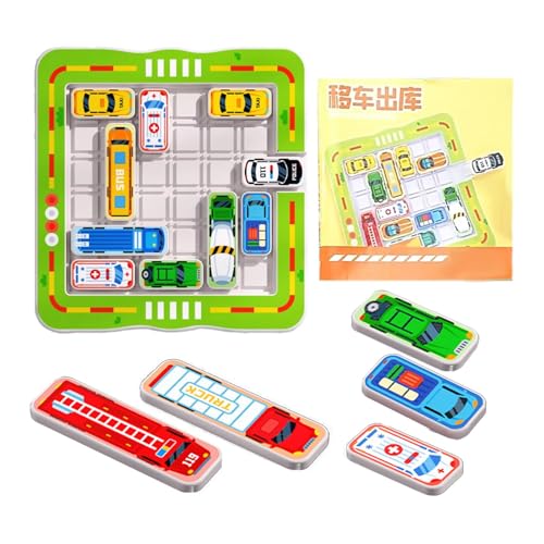 Pokronc Car Parking Board Game,Educational Preschool Sensory Activities Magnetic - Learning Activities Fine Motor Skills Sensory Toys Challenging for Thinking Training von Pokronc