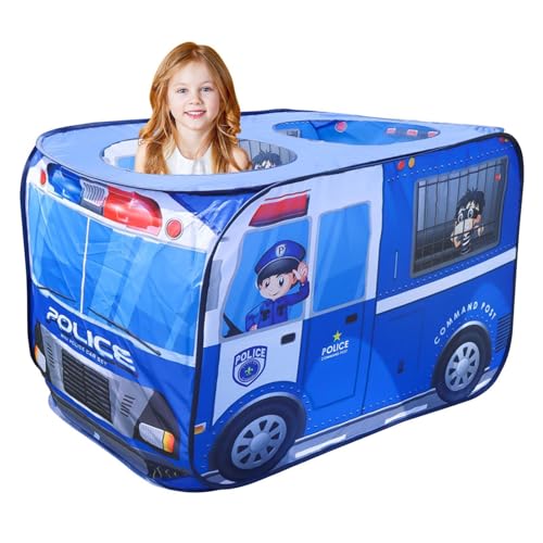 Pokronc Foldable Play Tent - Ice Cream Truck Pop Out Tent for Children,Weather-Resistant Play Tent, Large Capacity Tent for Games, Role Play, Photo Prop von Pokronc