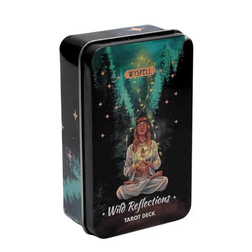 Tarotkarten, kreatives Tarotdeck, Unterhaltung, Tarotkarten, Beziehungen verbessern, einfach zu tragen, schwarz, 11 cm, für Anfänger, Unterhaltung von Pokronc