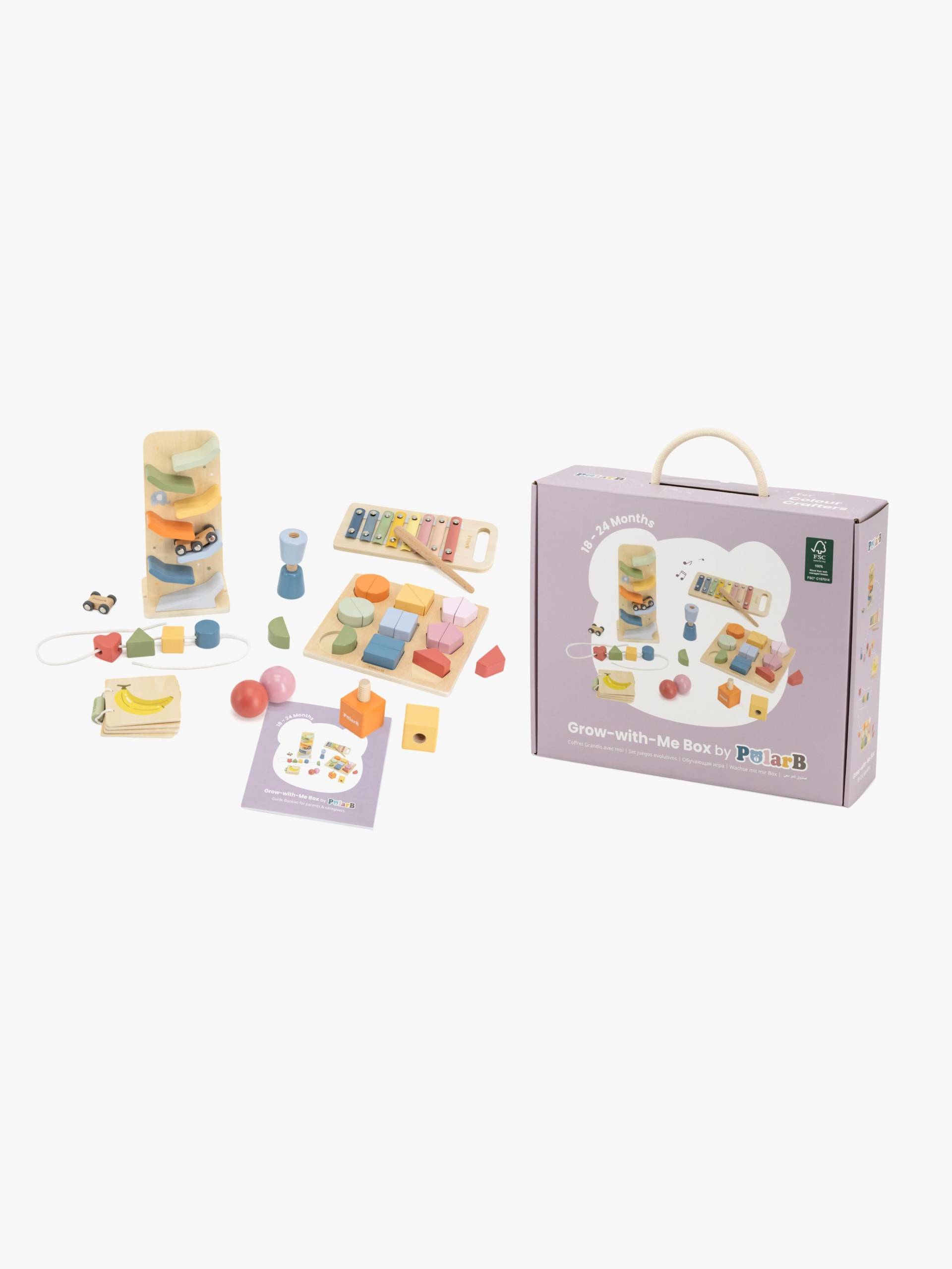 PolarB Grow-with-Me Activity-Set Colour Crafters 18-24 Monate, Babyspielzeug PolarB Grow-with-Me Activity-Set Colour Crafters 18-24 Monate, Babyspielzeug von Polar B