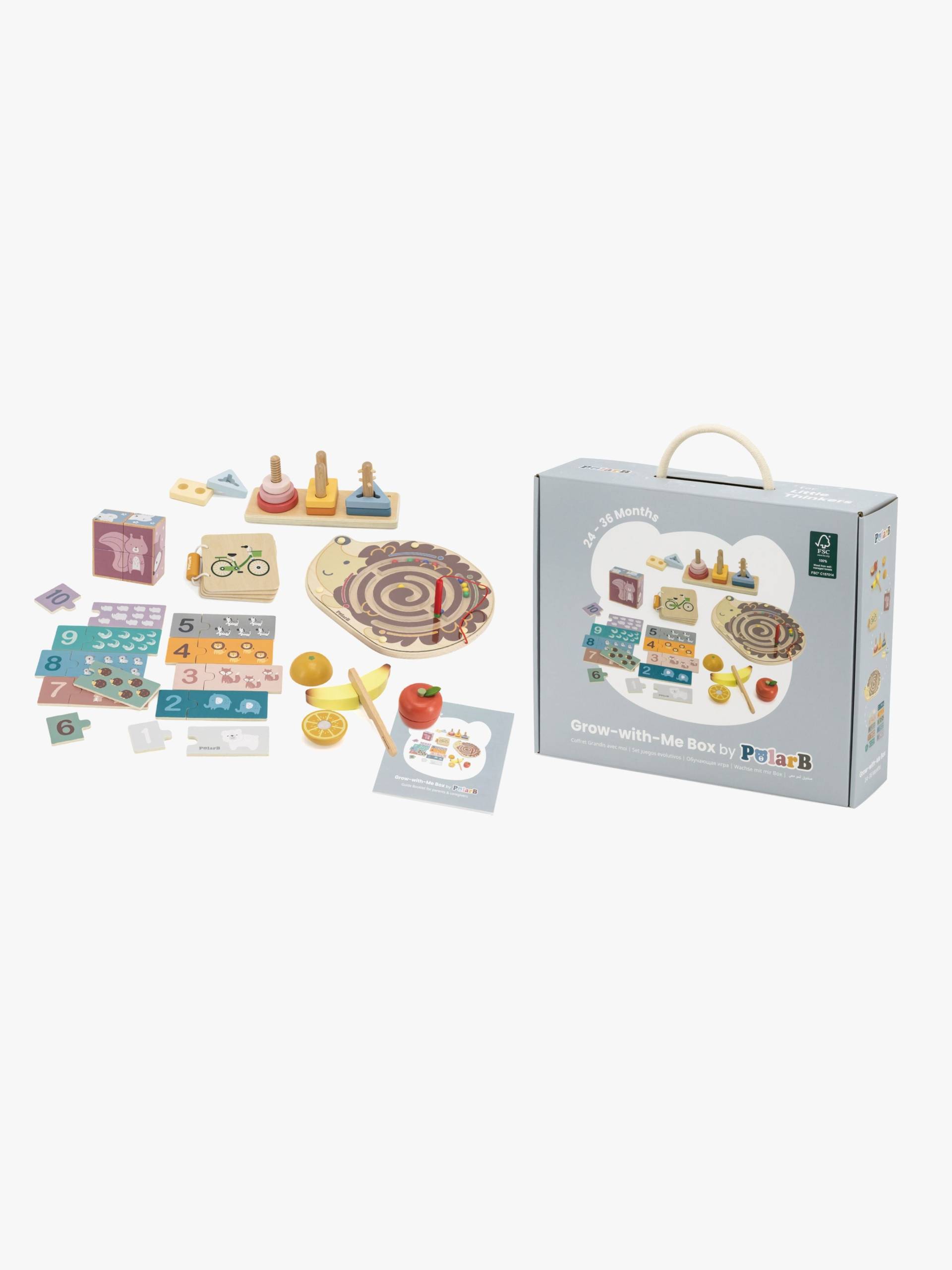 PolarB Grow-with-Me Activity-Set Little Thinkers 24-36 Monate, Babyspielzeug PolarB Grow-with-Me Activity-Set Little Thinkers 24-36 Monate, Babyspielzeug von Polar B
