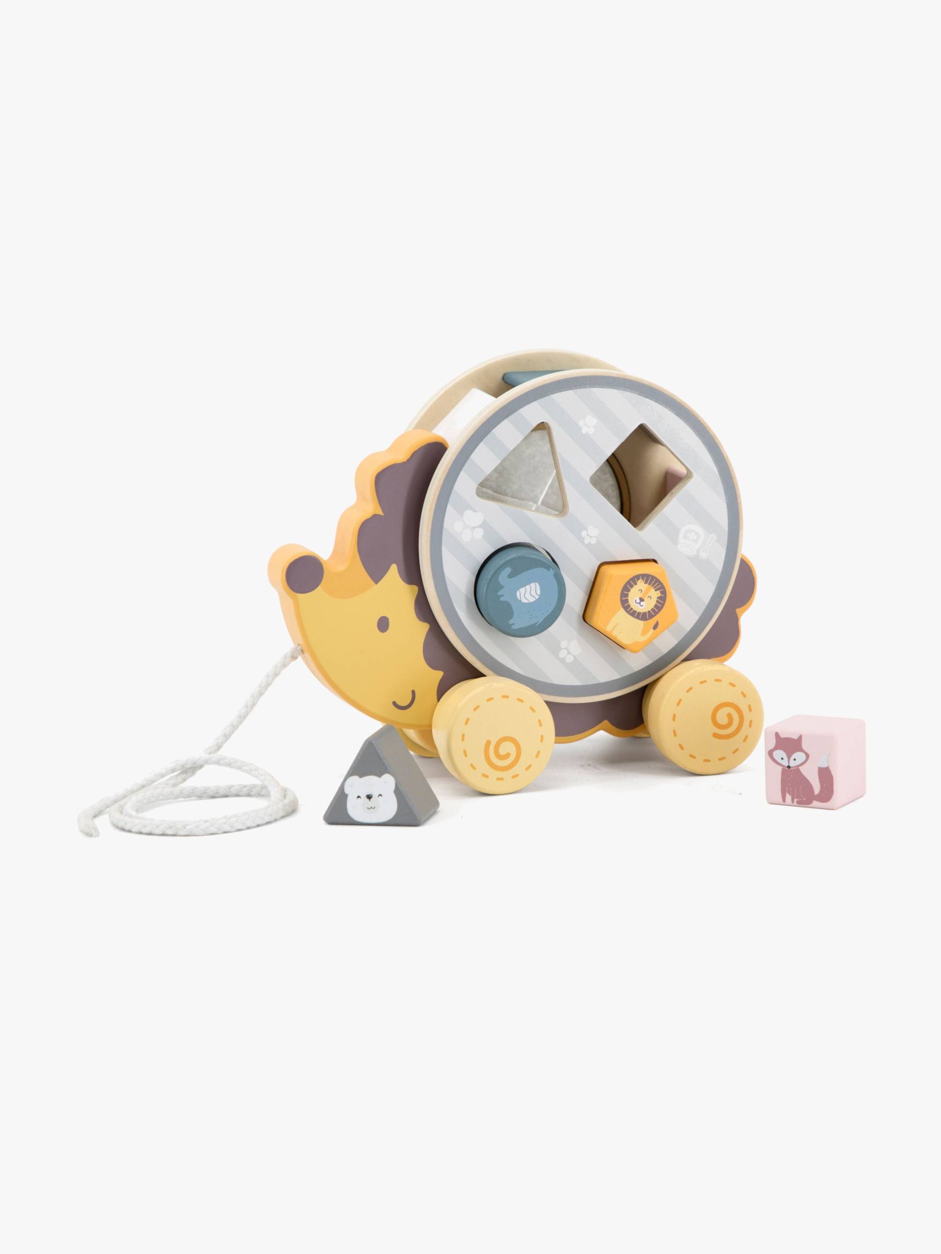 PolarB Igel Nachziehspielzeug mit Sortierkasten PolarB Igel Nachziehspielzeug mit Sortierkasten von Polar B