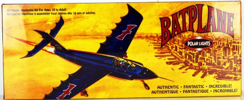 Polar Lights - Authentic Batplane from 60's Batman Comic 1/48 - Reproduction of The original by Aurora von Polar Lights