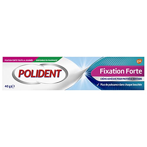 Polident Fixiercreme, für den ganzen Tag, für teilweise oder vollständige Zahnersatz, Fixiercreme, 40 g von Polident