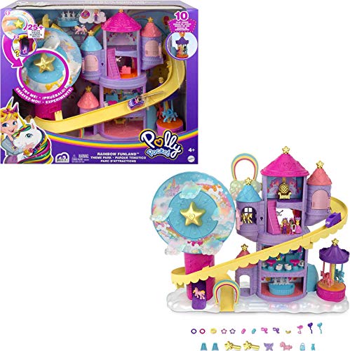 Polly Pocket Pollyville Regenbogen-Einhornspaß Freizeitpark von Polly Pocket