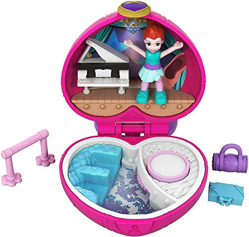 Mattel Polly Pocket FWN41 Tiny Places Lilas Ballettaufführung von Mattel