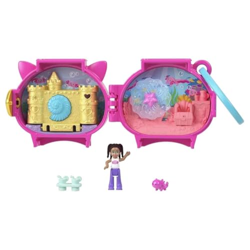 Polly Pocket Kuscheltiere Kompaktes Spielset GYV99 - Axolotl Hxx22 von Polly Pocket