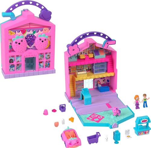 Polly Pocket POLLYVILLE ERDBEERMILCHMARKT SIOC von Polly Pocket