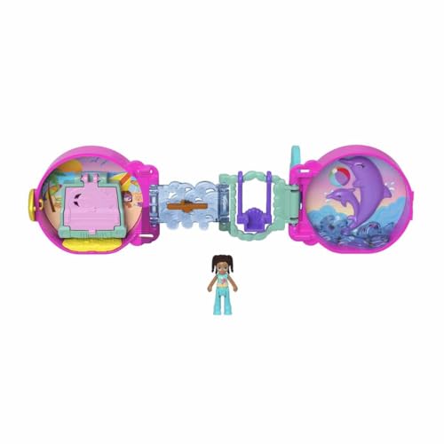 Polly Pocket Reisespaß Mini Spielset HRD73 - Pink von Polly Pocket