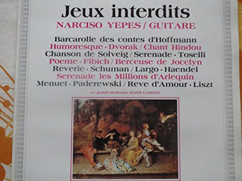 Jeux interdits Narciso Yepes Guitare double album 2 Vinyles Polydor 33 tours 2664332 von Polydor